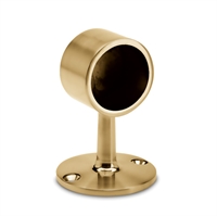 Gelænder beslag, Ø 25,4 mm (1 tomme) Mat messing design model : 603